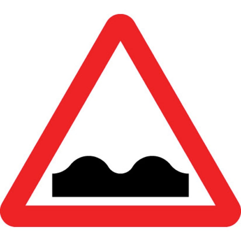 Uneven road