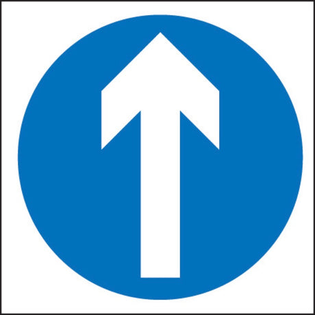 Straight ahead only