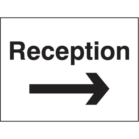 Reception arrow right