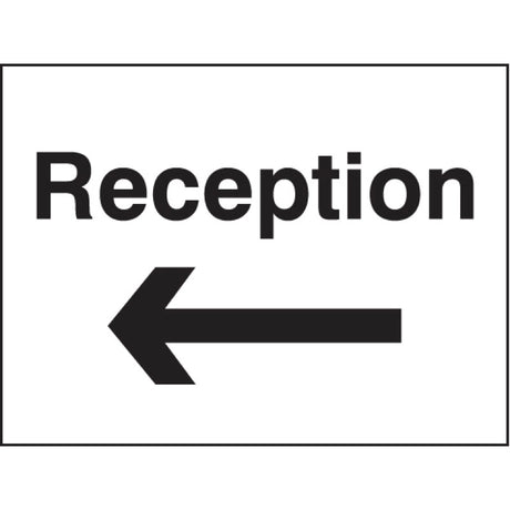 Reception arrow left