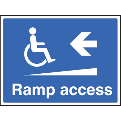 Ramp access left