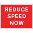 Reduce speed now