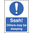 Sssh others may be sleeping