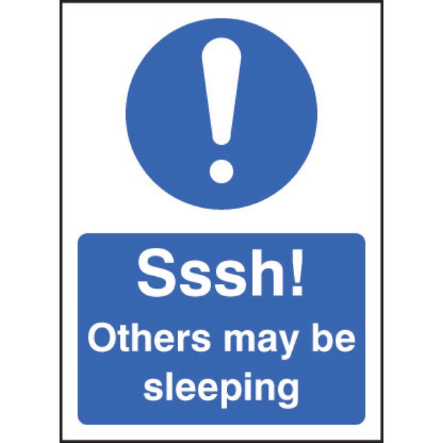 Sssh others may be sleeping