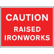 Caution raised ironworks