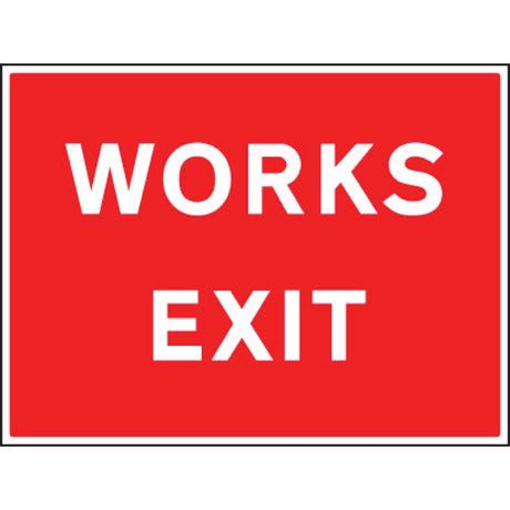 Works exit