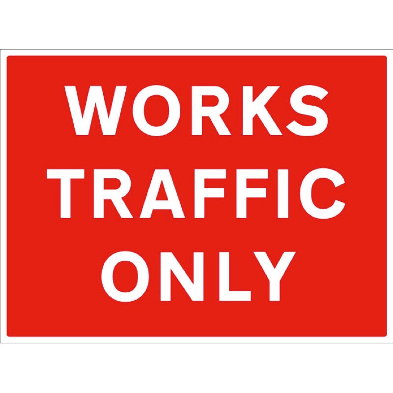 Works traffic only