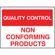 Quality control non-conforming products