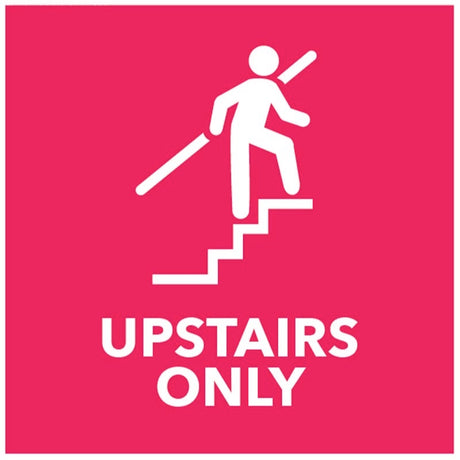 Upstairs only - floor graphic 200x200mm