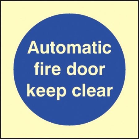 Automatic Fire Door Keep Clear - Image 2
